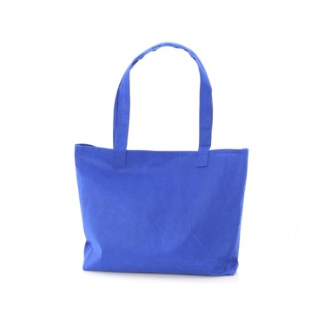 Sac personnalisable Rubby Matières : feutrine Couleurs : bleu cadeau entreprise pas cher
