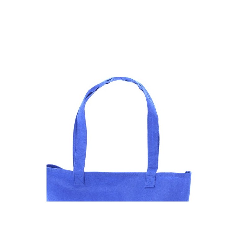 Sac personnalisable Rubby Matières : feutrine Couleurs : bleu livraison express 24h 48h