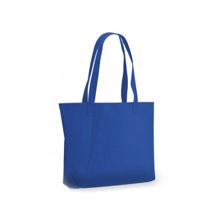 Sac personnalisable Rubby Matières : feutrine Couleurs : bleu goodies entreprise design
