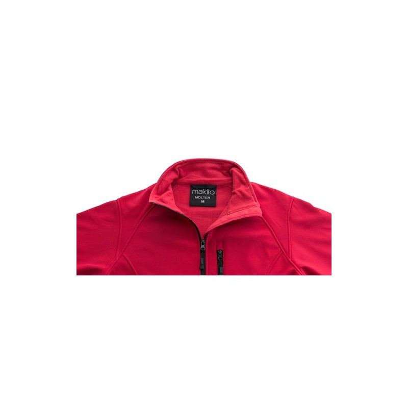 Veste Imperméable et Respirante Personnalisée - Molter Matières : élasthanne Taille textile : XL Couleurs : noir goodies personn