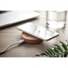 Chargeur sans fil rond  personnalisé 10W KOKE Matières : liège Couleurs : beige impression haute définition