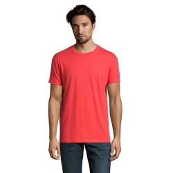 T-Shirt Homme 190g Publicitaire IMPERIAL Matières : coton Taille textile : L Couleurs : rouge hibiscus objet publicitaire robust