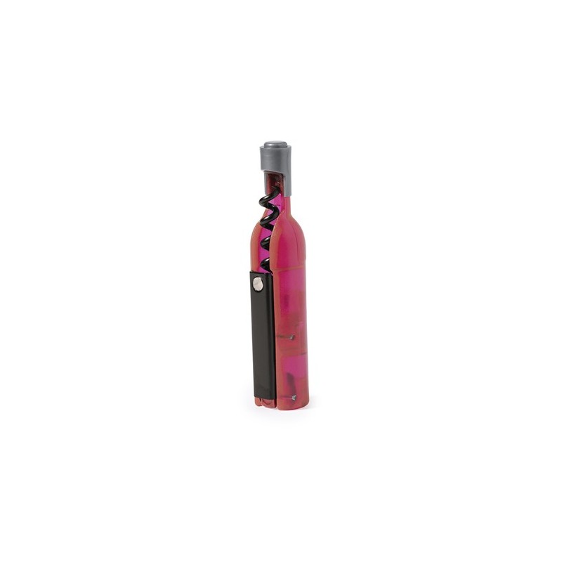 Tire-Bouchon Personnalisé Éco-responsable Nolix Couleurs : rose personnalisation sur mesure