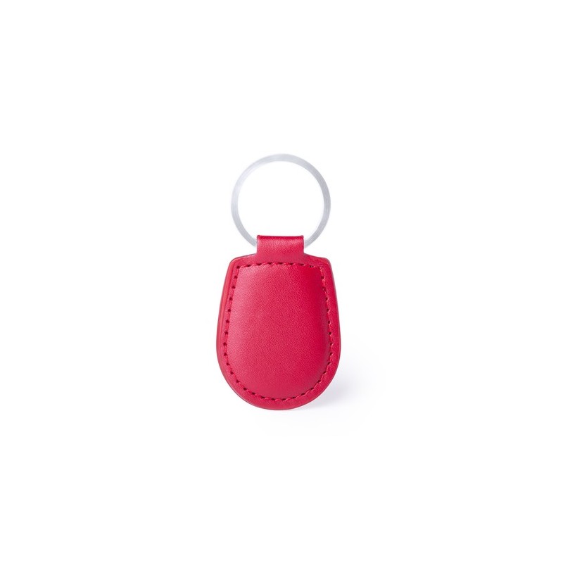 Porte-Clés Personnalisé Éco-responsable Pelcu Matières : PU Couleurs : blanc goodies personnalisé en stock