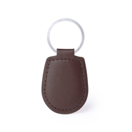 Porte-Clés Personnalisé Éco-responsable Pelcu Matières : PU Couleurs : blanc cadeau collaborateur premium