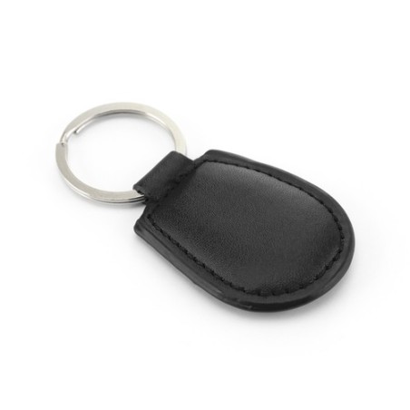 Porte-Clés Personnalisé Éco-responsable Pelcu Matières : PU Couleurs : blanc cadeau entreprise pas cher