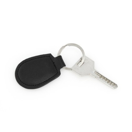 Porte-Clés Personnalisé Éco-responsable Pelcu Matières : PU Couleurs : blanc personnalisation rapide en France