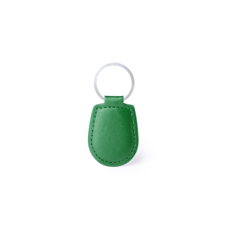 Porte-Clés Personnalisé Éco-responsable Pelcu Matières : PU Couleurs : marron marquage laser ultra précis