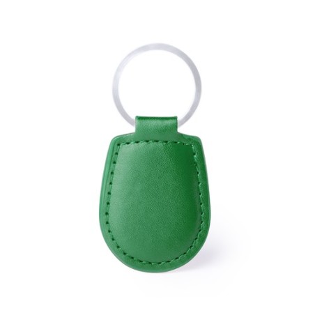 Porte-Clés Personnalisé Éco-responsable Pelcu Matières : PU Couleurs : marron marquage laser ultra précis