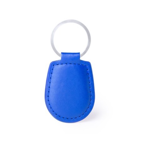 Porte-Clés Personnalisé Éco-responsable Pelcu Matières : PU Couleurs : marron marquage couleur éclatante