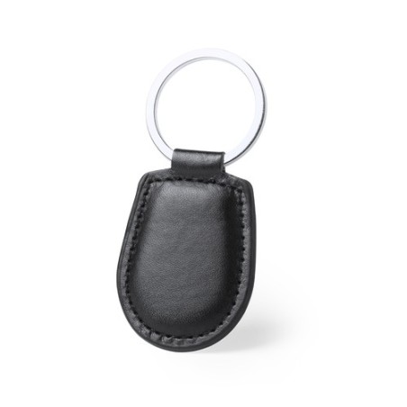 Porte-Clés Personnalisé Éco-responsable Pelcu Matières : PU Couleurs : marron goodies publicitaire durable