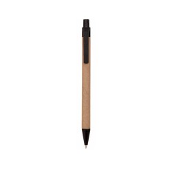 Stylo Écoresponsable Personnalisé et Stylé Tori Matières : carton recyclé Couleurs : noir objet promotionnel éco-responsable