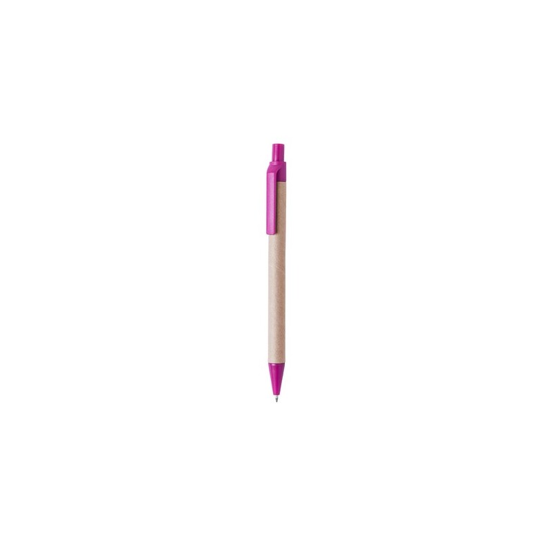 Stylo Écoresponsable Personnalisé et Stylé Tori Matières : carton recyclé Couleurs : noir goodies publicitaire durable