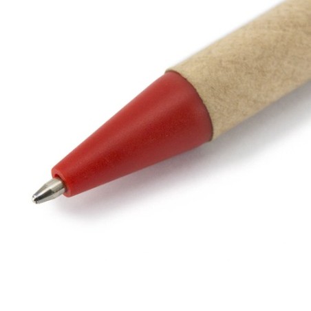 Stylo Écoresponsable Personnalisé et Stylé Tori Matières : carton recyclé Couleurs : vert objet promo petit budget