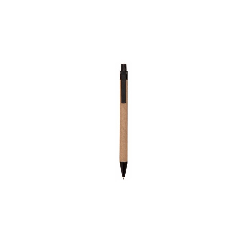 Stylo Écoresponsable Personnalisé et Stylé Tori Matières : carton recyclé Couleurs : vert goodies personnalisé en stock