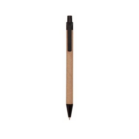 Stylo Écoresponsable Personnalisé et Stylé Tori Matières : carton recyclé Couleurs : vert goodies personnalisé en stock