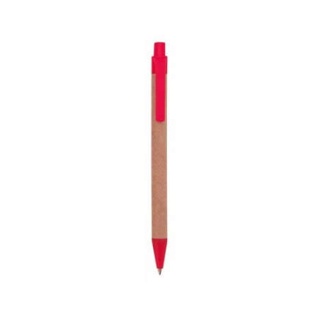 Stylo Écoresponsable Personnalisé et Stylé Tori Matières : carton recyclé Couleurs : vert personnalisation rapide en France