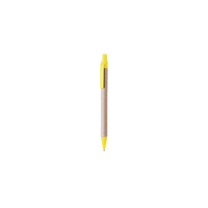 Stylo Écoresponsable Personnalisé et Stylé Tori Matières : carton recyclé Couleurs : vert cadeau client original