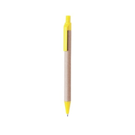Stylo Écoresponsable Personnalisé et Stylé Tori Matières : carton recyclé Couleurs : vert cadeau client original