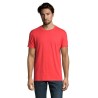 T-Shirt Homme 190g Publicitaire IMPERIAL Matières : coton Taille textile : XXL Couleurs : rouge hibiscus objet promo petit budge