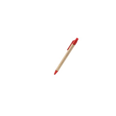 Stylo Écoresponsable Personnalisé et Stylé Tori Matières : carton recyclé Couleurs : vert cadeau entreprise pas cher