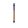 Stylo Écoresponsable Personnalisé et Stylé Tori Matières : carton recyclé Couleurs : bleu impression haute définition