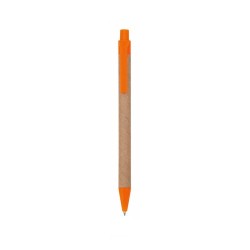 Stylo Écoresponsable Personnalisé et Stylé Tori Matières : carton recyclé Couleurs : bleu objet publicitaire robuste