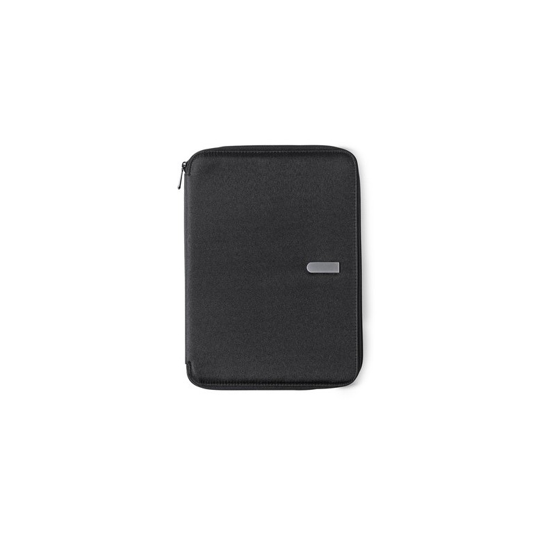 Porte-Documents Personnalisé Éco-responsable pour Entreprises - Index Matières : microfibre Couleurs : noir