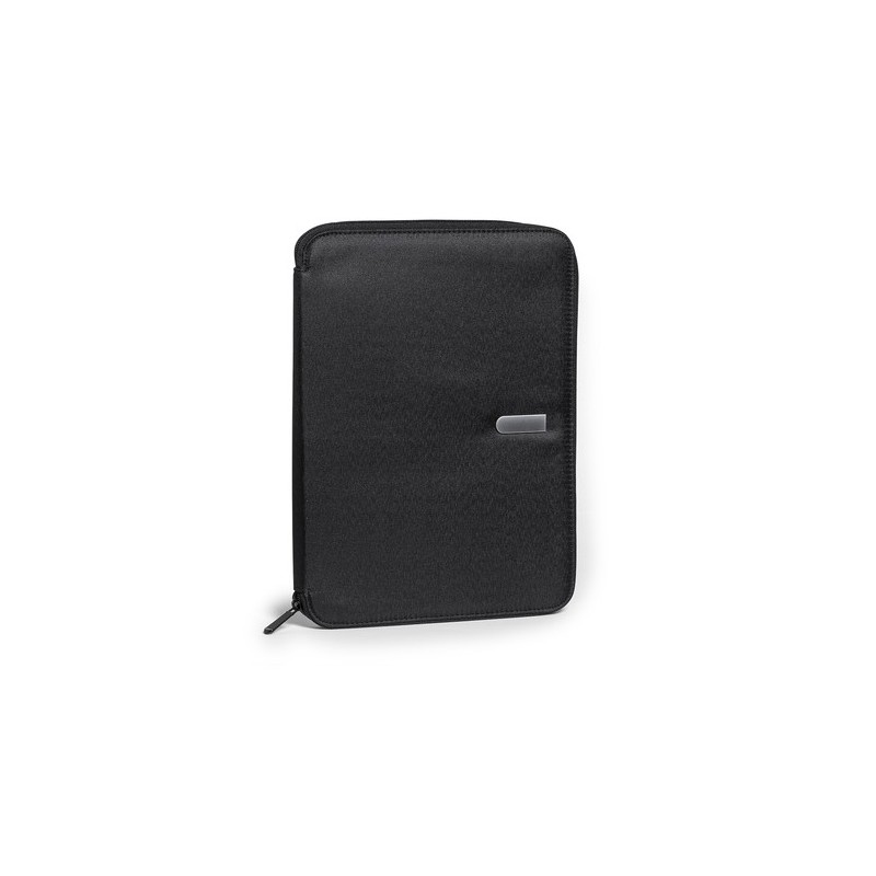Porte-Documents Personnalisé Éco-responsable pour Entreprises - Index Matières : microfibre Couleurs : noir livraison express 24