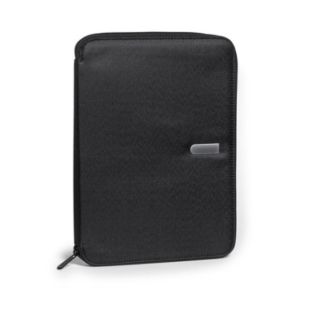 Porte-Documents Personnalisé Éco-responsable pour Entreprises - Index Matières : microfibre Couleurs : noir livraison express 24