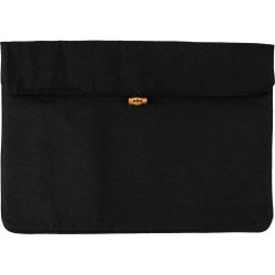 Pochette en coton  220 gr/m² pour ordinateur portable 15'' - Dirk Matières : coton Couleurs : noir