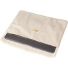 Pochette en coton  220 gr/m² pour ordinateur portable 15'' - Dirk Matières : coton Couleurs : noir cadeau collaborateur premium