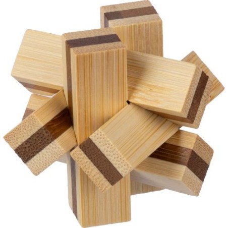Jeu de patience  en bois - Inge Matières : bambou Couleurs : brun
