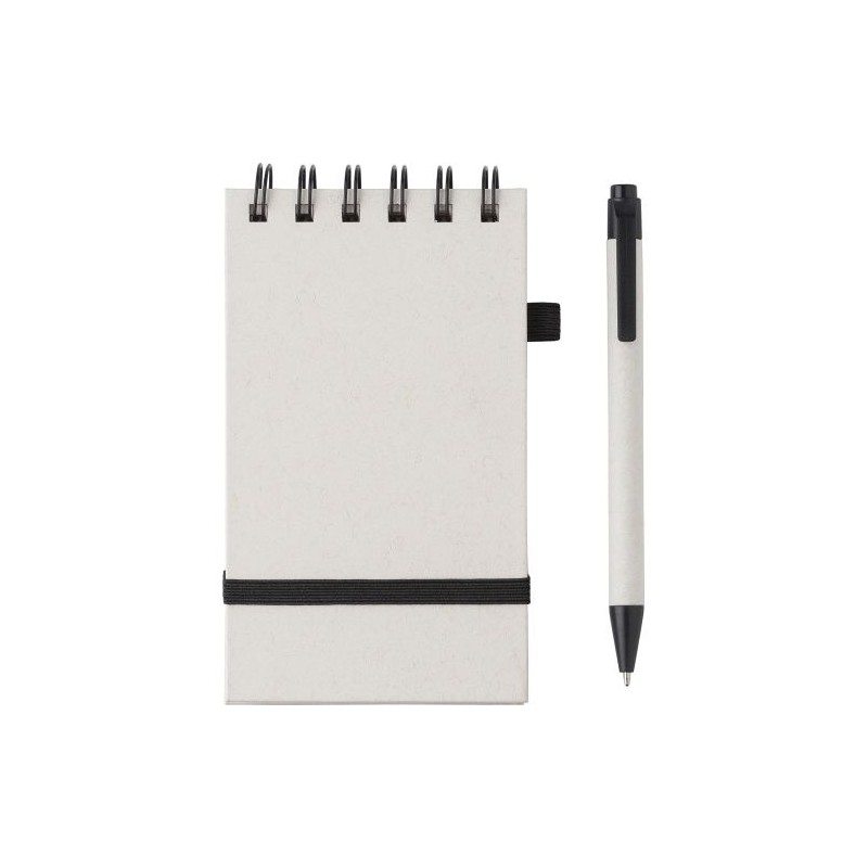 Carnet à spirale A6 en carton recyclé Martha