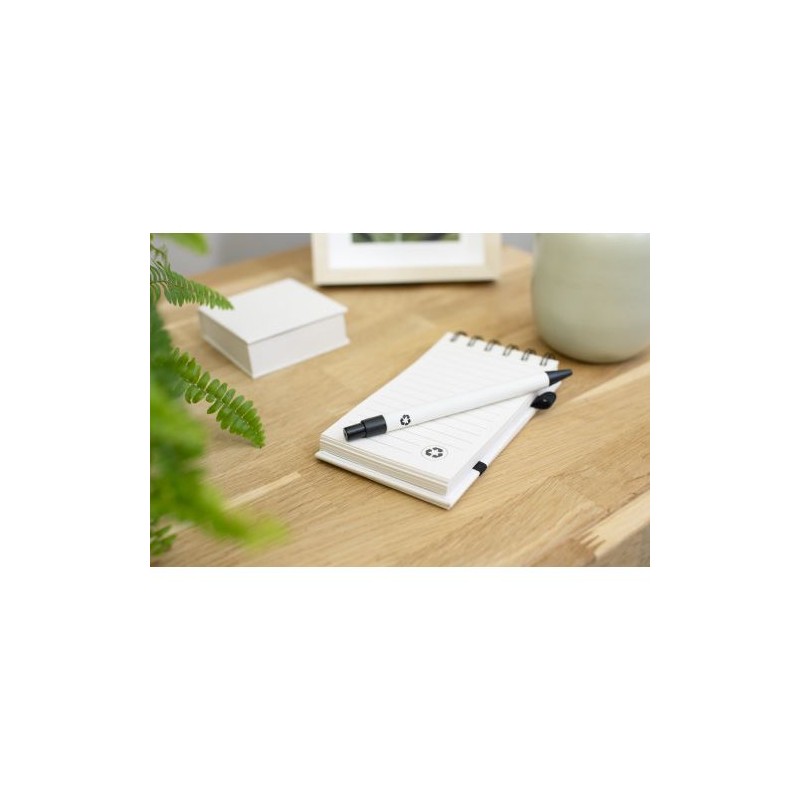 Carnet à spirale A6 en carton recyclé Martha