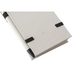 Carnet à spirale  A6 en carton recyclé - Martha Matières : carton Couleurs : blanc personnalisation rapide en France