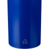 Bouteille  de 500 ml en acier inoxydable recyclé - Aline Matières : bambou Couleurs : bleu accessoire événementiel unique