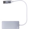 Hub personnalisé en aluminium recyclé - Accessoire High-Tech Layton Matières : alliage Couleurs : argenté livraison express 24h 
