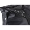 Sac week-end en cuir  personnalisé - Noah Matières : cuir Couleurs : noir marquage laser ultra précis