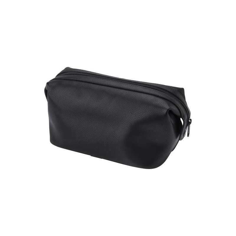Trousse de toilette  en cuir - Flynn Matières : cuir Couleurs : noir impression haute définition