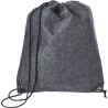 Sac à dos  en feutre rPET pratique Maya Matières : PET recyclé Couleurs : gris impression haute définition