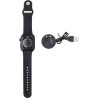 Montre connectée personnalisée pas cher avec suivi de santé optimal - Asher Matières : alliage Couleurs : noir personnalisable a