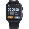 Montre connectée personnalisée pas cher avec suivi de santé optimal - Asher Matières : alliage Couleurs : noir cadeau entreprise
