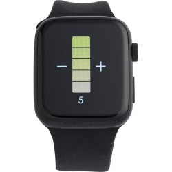 Montre connectée personnalisée pas cher avec suivi de santé optimal - Asher Matières : alliage Couleurs : noir goodies publicita