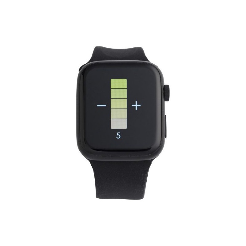 Montre connectée personnalisée pas cher avec suivi de santé optimal - Asher Matières : alliage Couleurs : noir goodies publicita