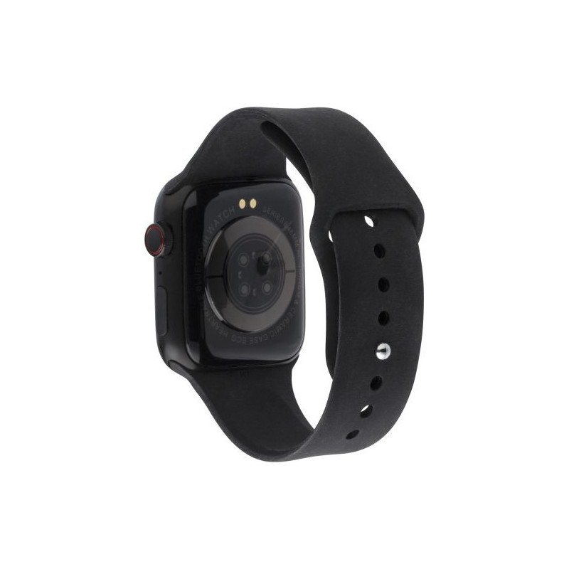 Montre connectée personnalisée pas cher avec suivi de santé optimal - Asher Matières : alliage Couleurs : noir cadeau collaborat