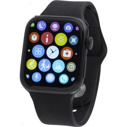Montre connectée personnalisée pas cher avec suivi de santé optimal - Asher Matières : alliage Couleurs : noir personnalisation 