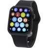 Montre connectée personnalisée pas cher avec suivi de santé optimal - Asher Matières : alliage Couleurs : noir personnalisation 