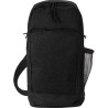 Sac bandoulière en polyester personnalisable - Brandon Matières : alliage Couleurs : noir