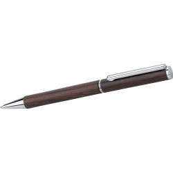 Stylo bille élégant en palissandre - Raquelle, précision Matières : bois Couleurs : brun cadeau entreprise pas cher